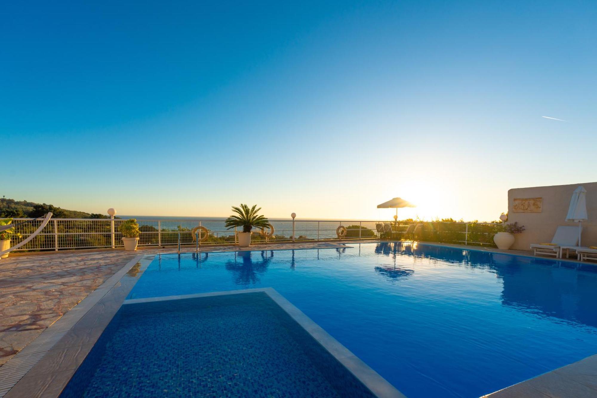 Sea View Villa Paramonas Парамонас Экстерьер фото