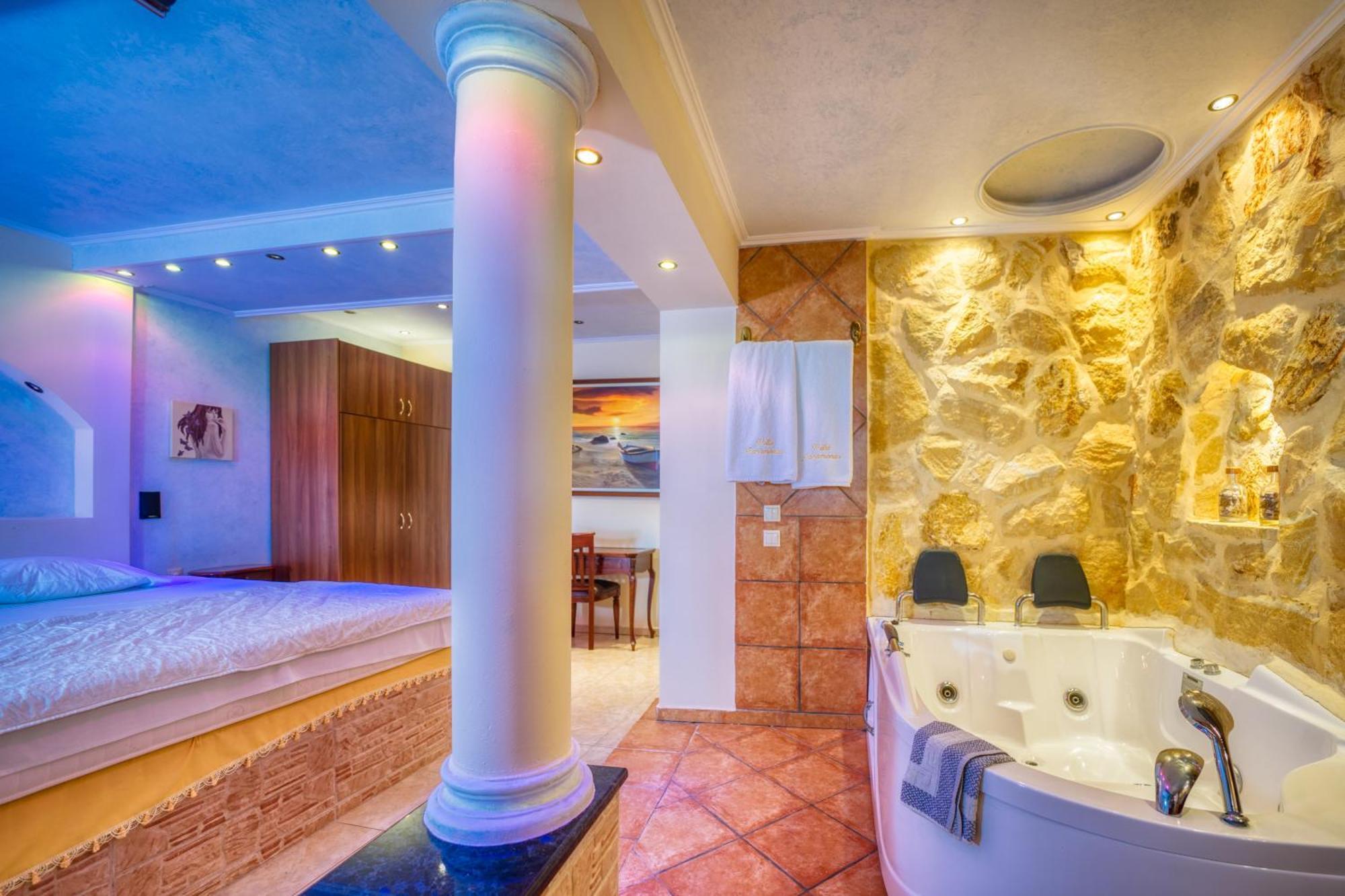 Sea View Villa Paramonas Парамонас Экстерьер фото