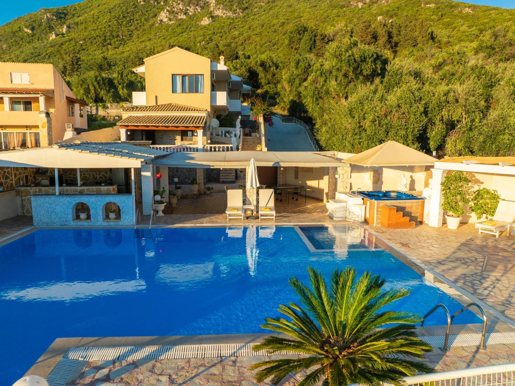 Sea View Villa Paramonas Парамонас Экстерьер фото