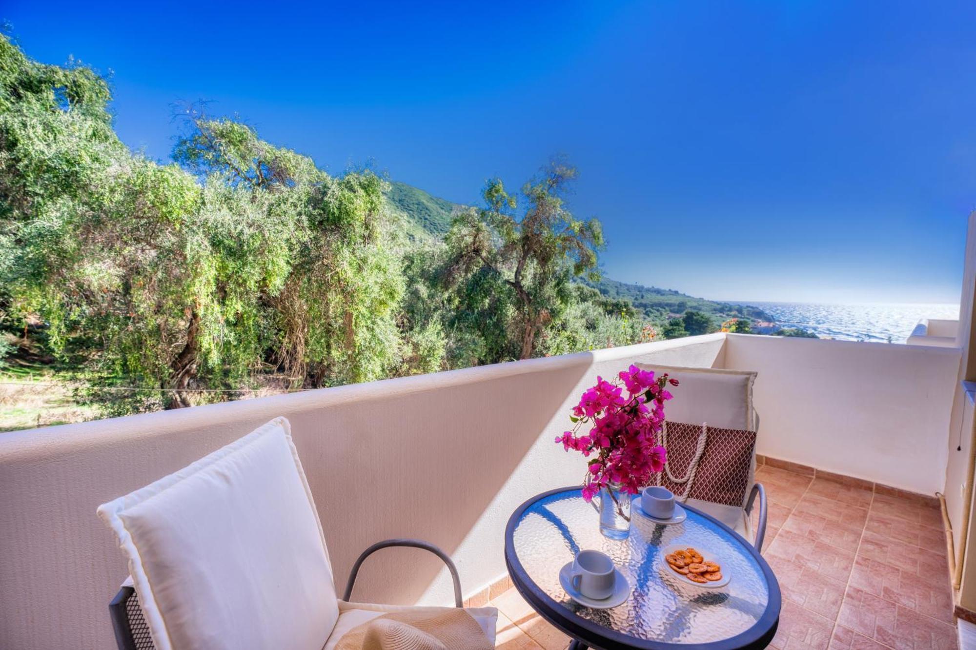 Sea View Villa Paramonas Парамонас Экстерьер фото